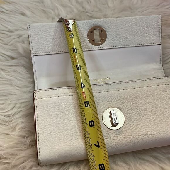 KATE SPADE New York Leather Wallet Cream - Picture 10 of 10